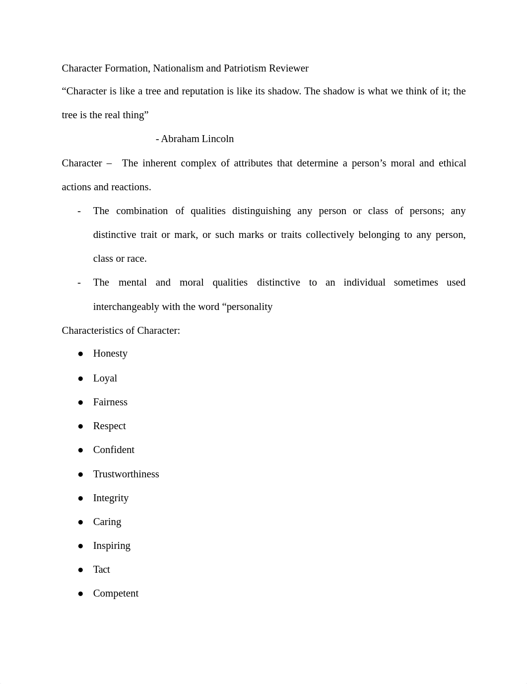 Character Formation, Nationalism and Patriotism Prelims Reviewer.pdf_d1k8jn3upee_page1