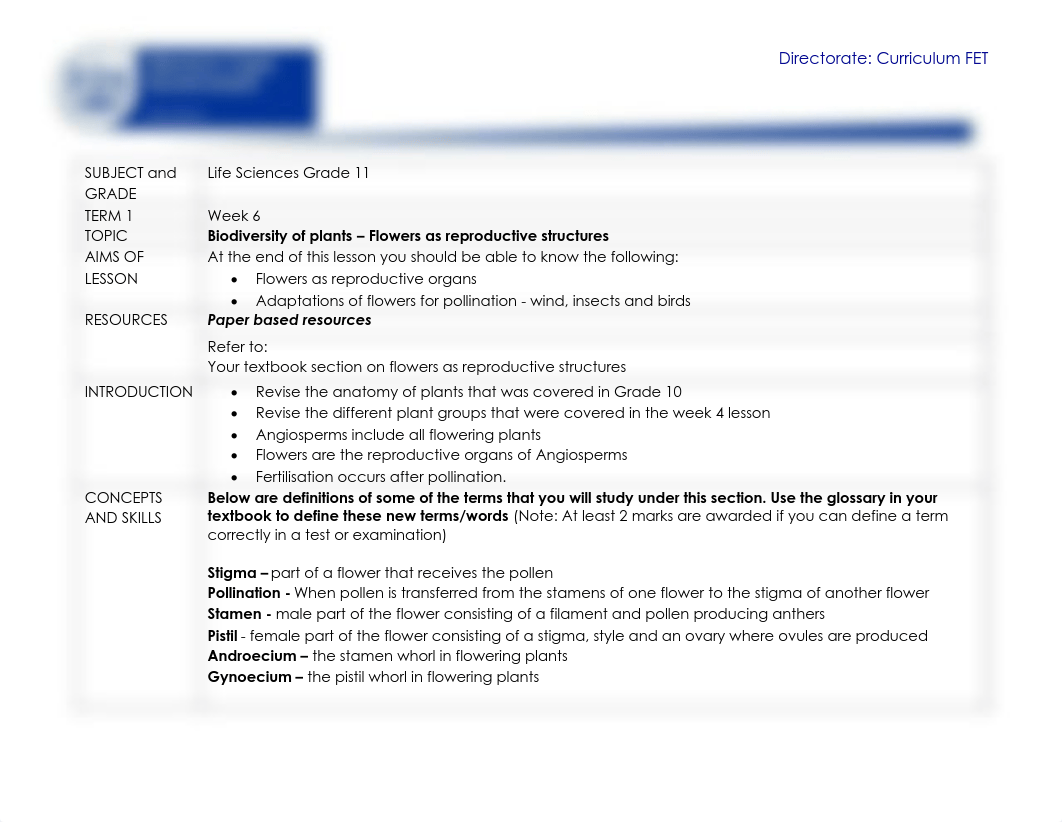 Life Sciences Grade 11 Term 1 Week 6_2021 plants.pdf_d1kgdh0p6gx_page1