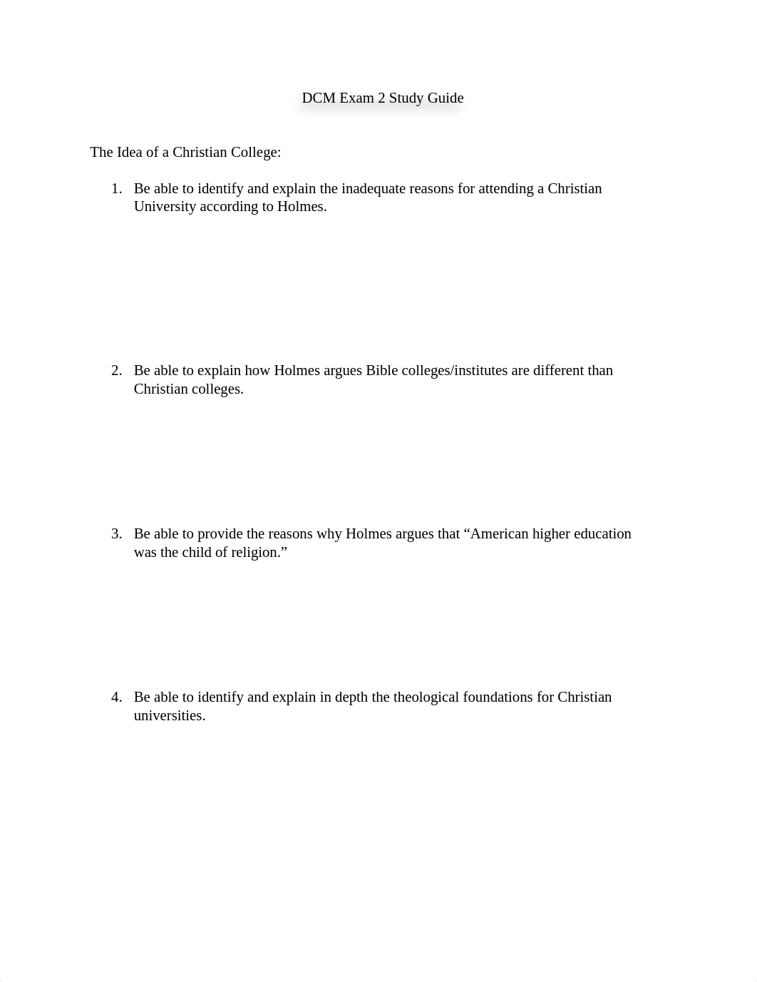 DCM Exam 2 Study Guide Blank.docx_d1kn9wpbf8x_page1