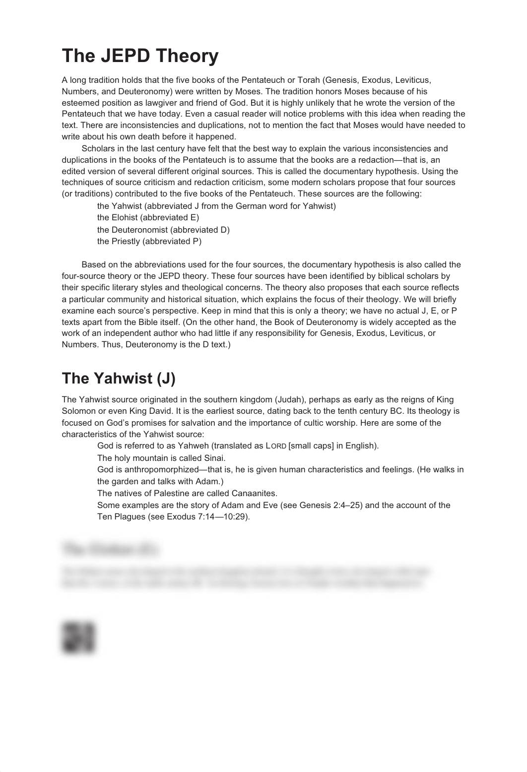 Elohist Yahwist,Deutronomist and Priestly Breakdown Of It.pdf_d1koxkutpas_page1