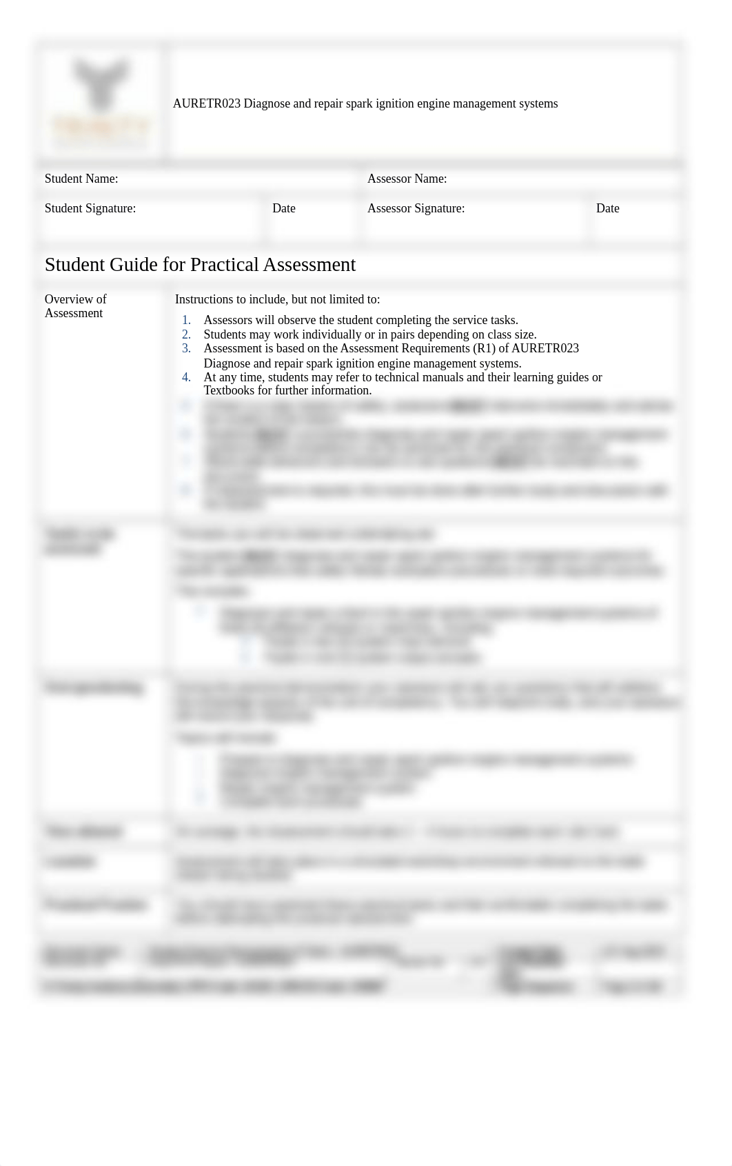 AURETR023_Assessment 2 Practical Demonstration Tasks_V2 (1).docx_d1kpmrd0mgz_page2