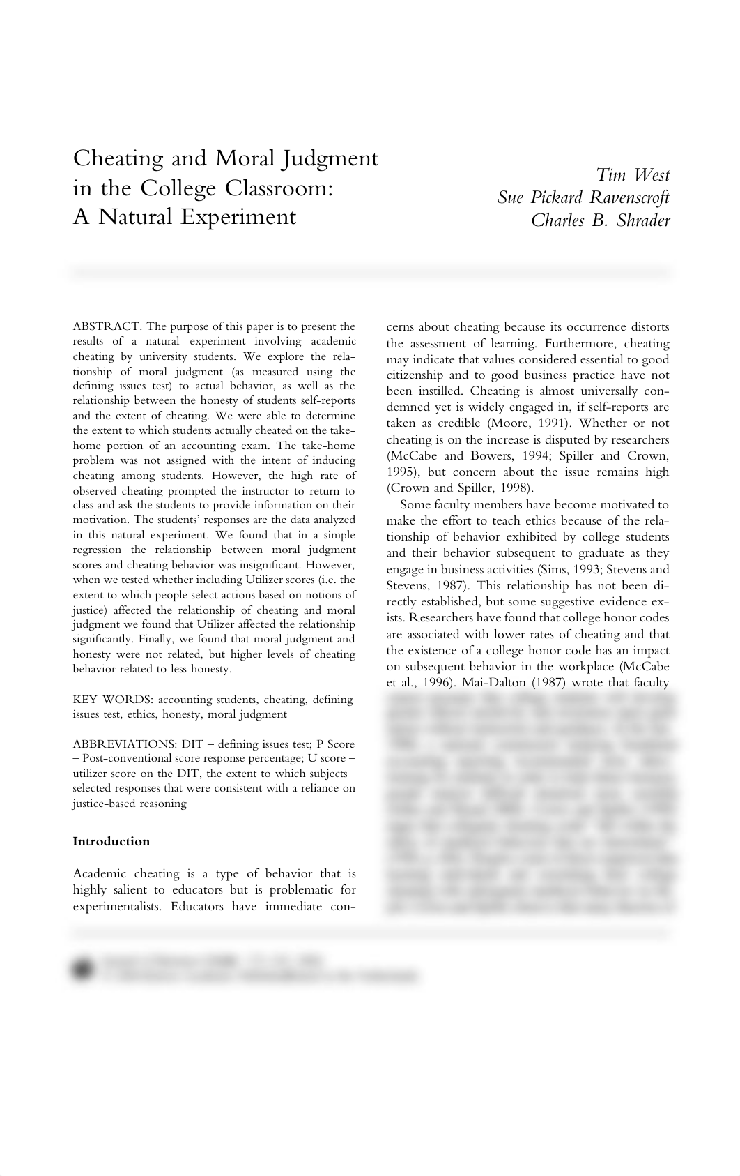 Cheating and Moral Judgment in the College Classroom- A Natural Experiment_d1lrscm8yp2_page1