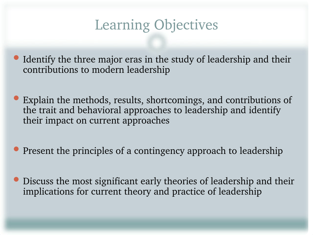 Chapter 3 Early Theories  The Foundations of Modern Leadreship V2003_d1m9glkafbx_page2