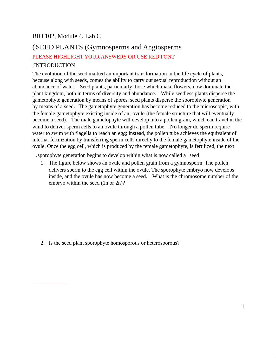 Bio 102, Lab 4C, Seed Plants.docx_d1mantnc58r_page1