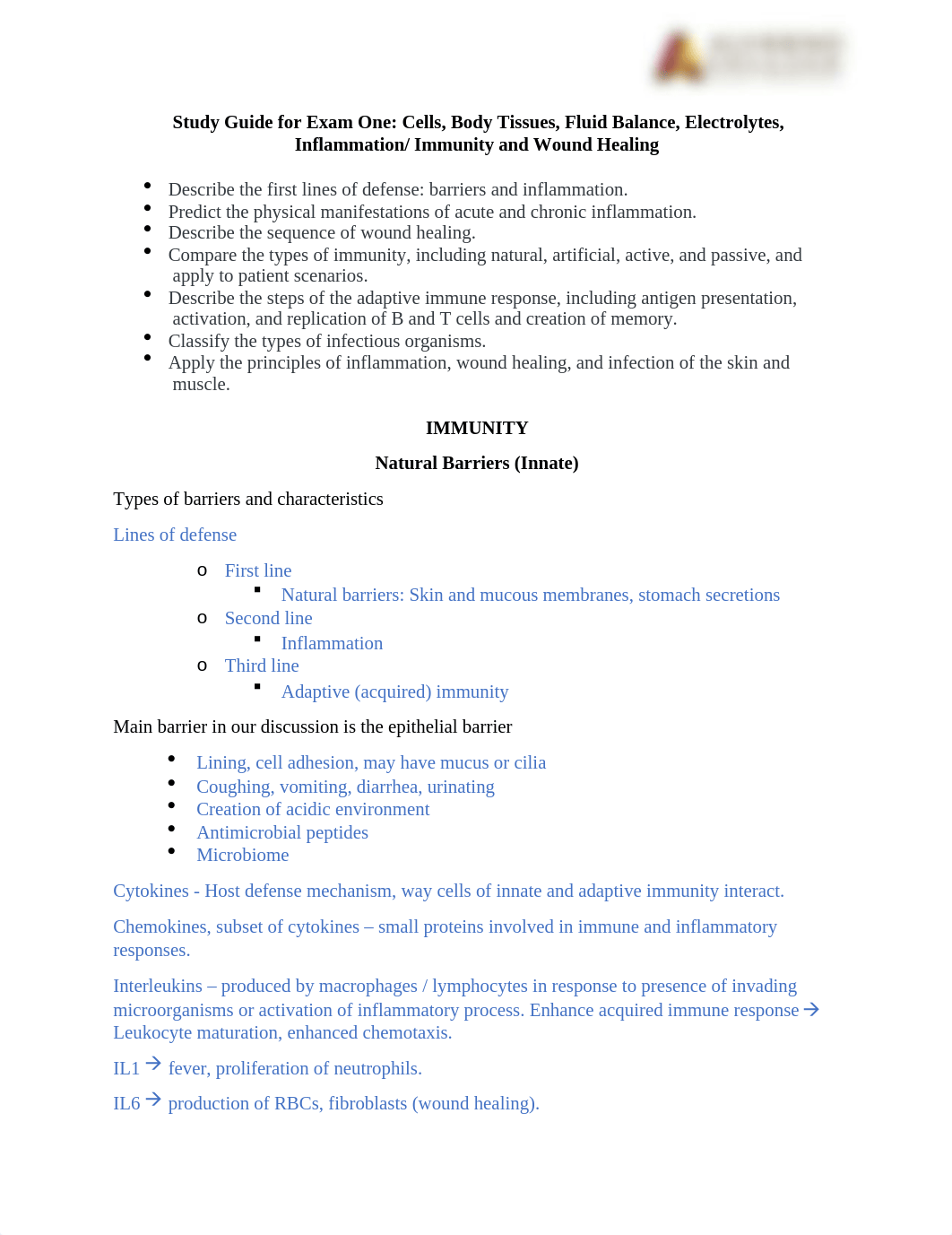 Study Guide Exam 1 immunity.docx_d1mj1ptypqo_page1