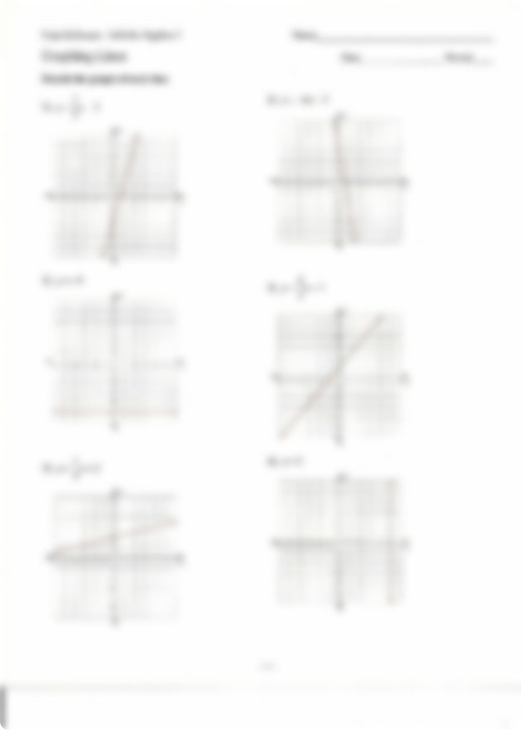 #2 - Graphing Lines - Answers.pdf_d1mmdhr7h1p_page1