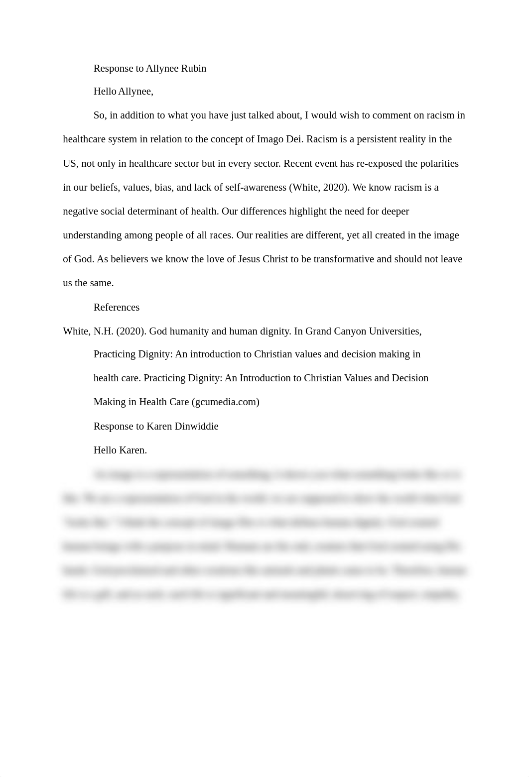 Ethical and Spiritual Decision Making in Health Care Topic 2 DQ 1 responses.docx_d1mn4lpcfdh_page1