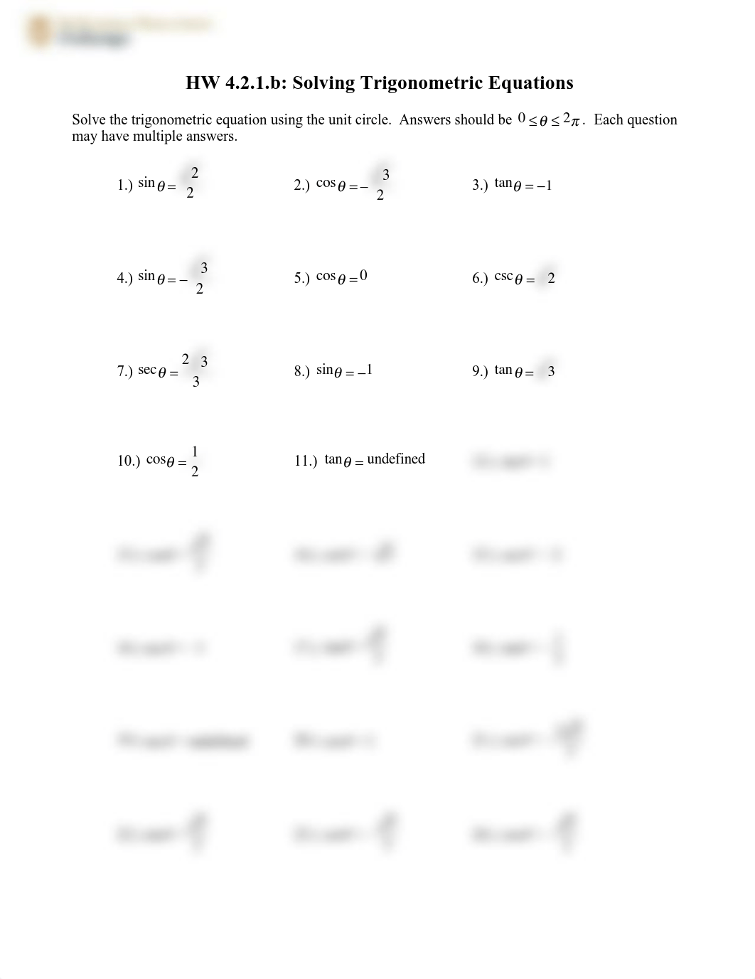 HW 4.2.1.b Solving Trigonometric Equations (easy).pdf_d1mpewb00zl_page1