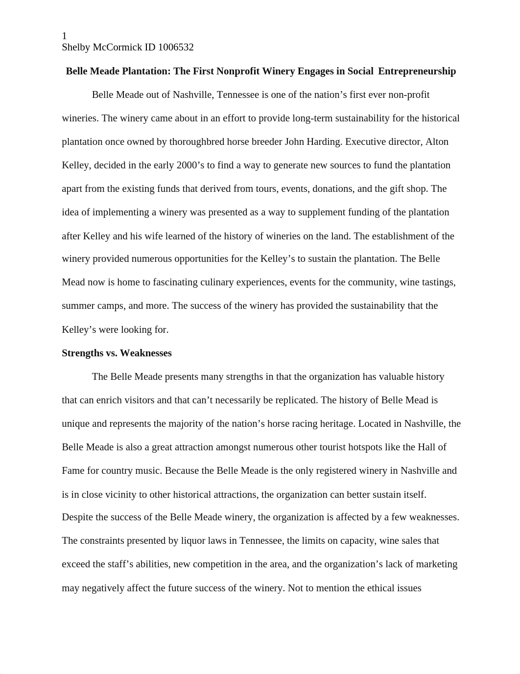 Case Study 2 Ethics- Shelby McCormick 1006532.docx_d1mqwc7jro7_page1