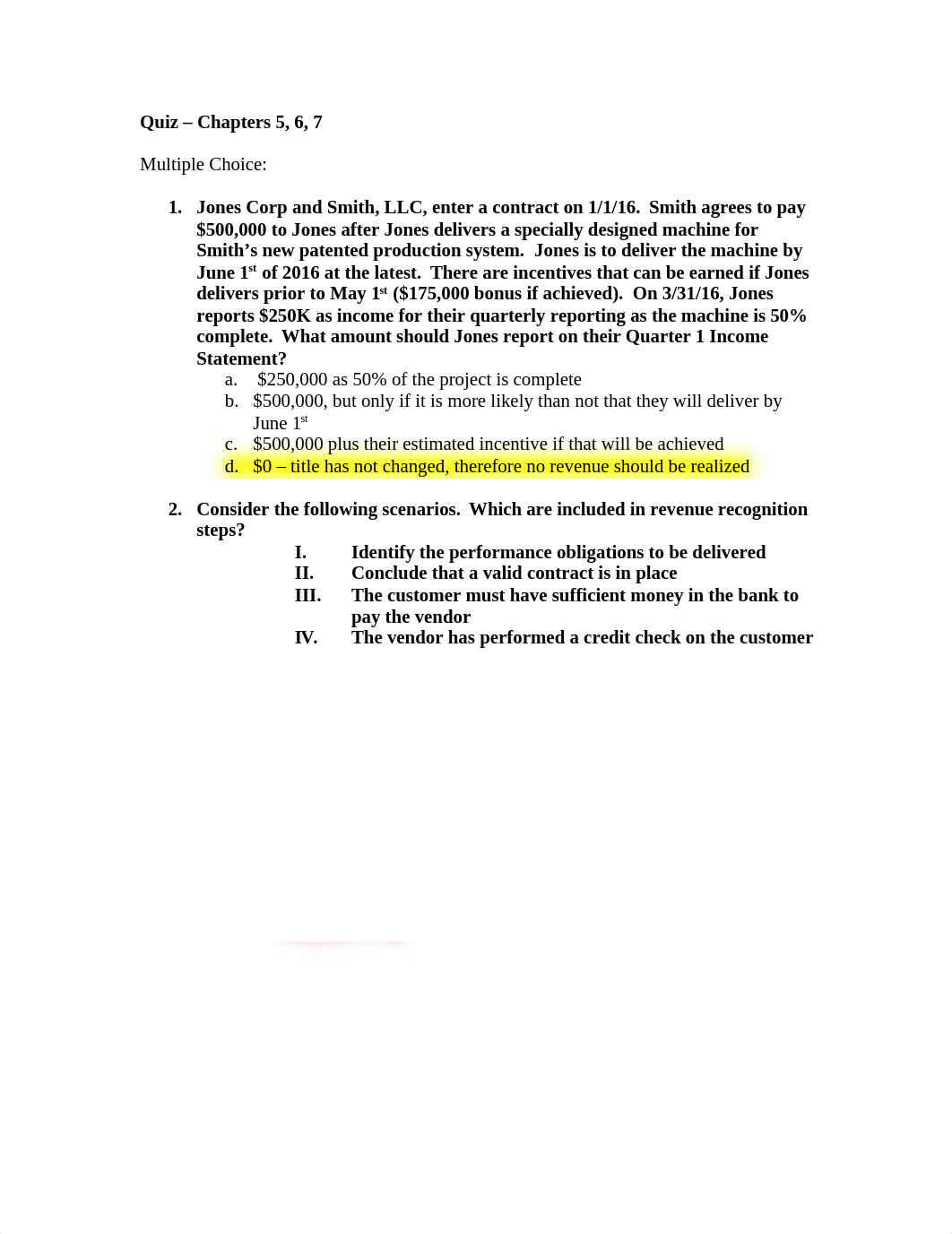 Quiz 2 Solutions for Exam II - chapters 5, 6 and 7. (Fall 2017) (1).doc_d1mtk7tmfcx_page1