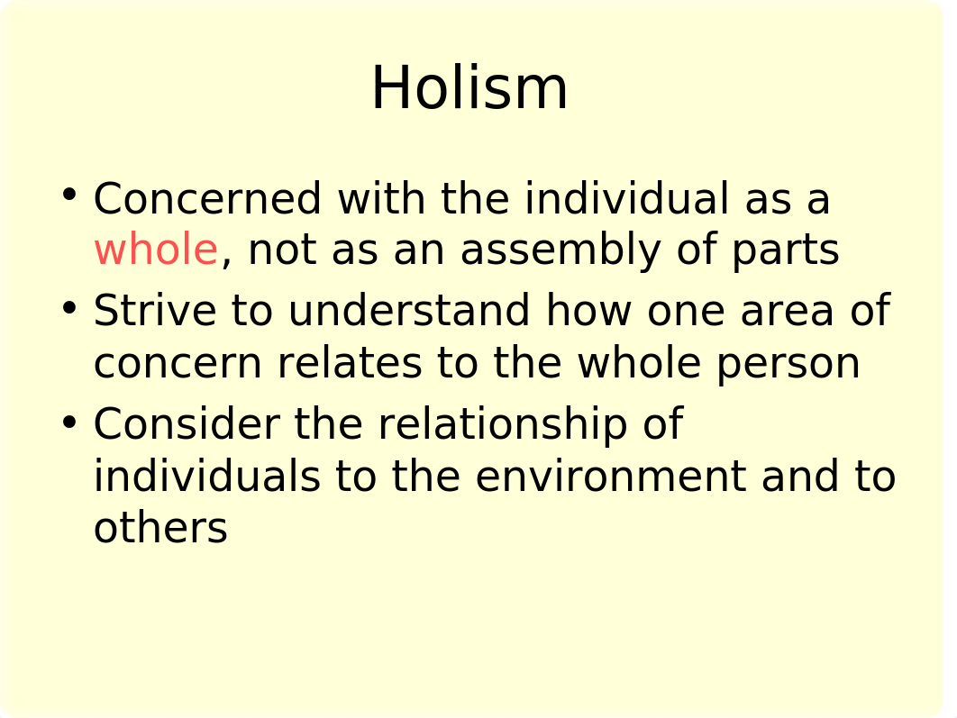 Holism, Caring and Cultural Diversity in Nursing student version2015.ppt_d1mvyhr3xbr_page3