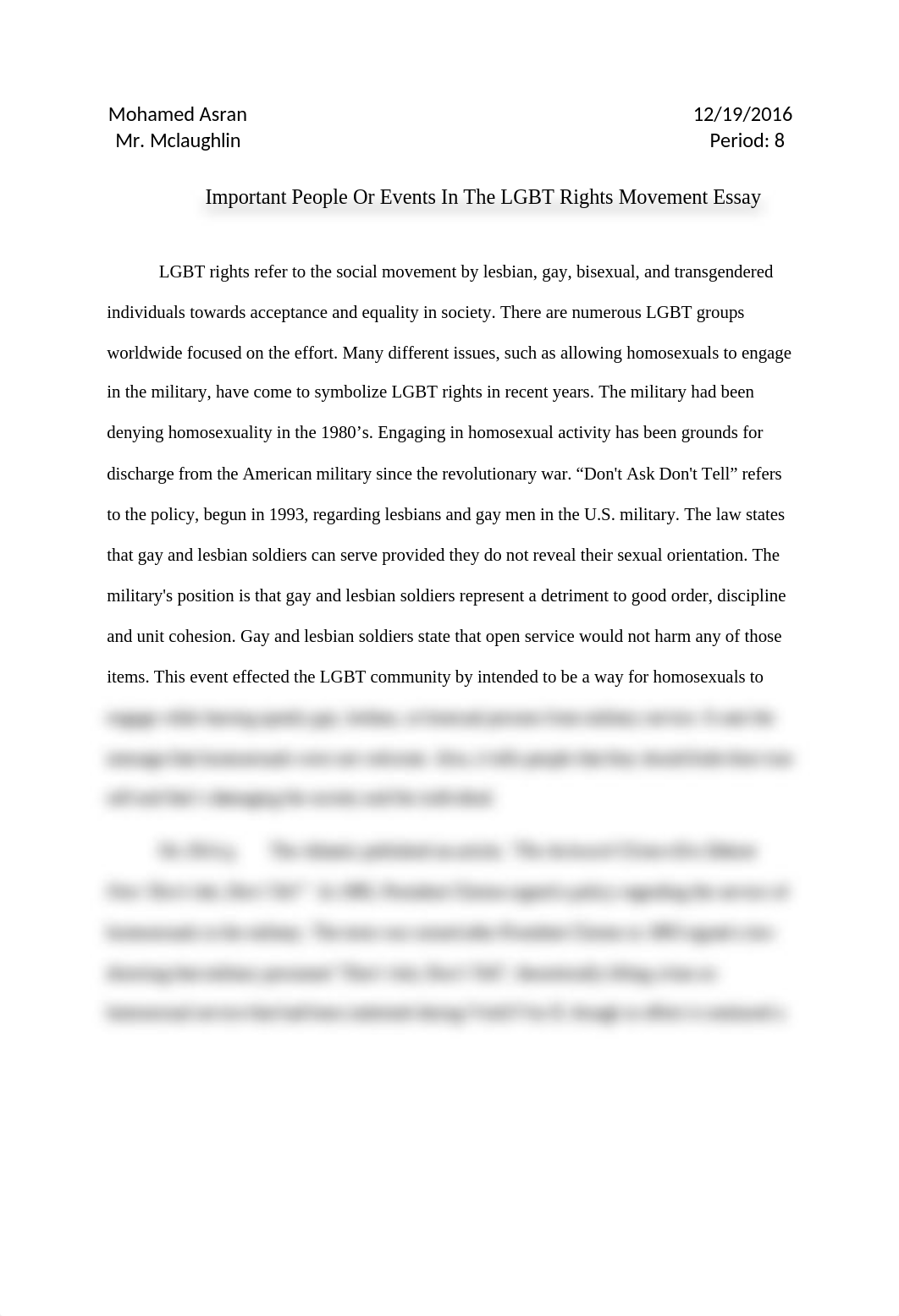 Important People Or Events In The LGBT Rights Movement Essay.docx_d1n9ytf4koz_page1