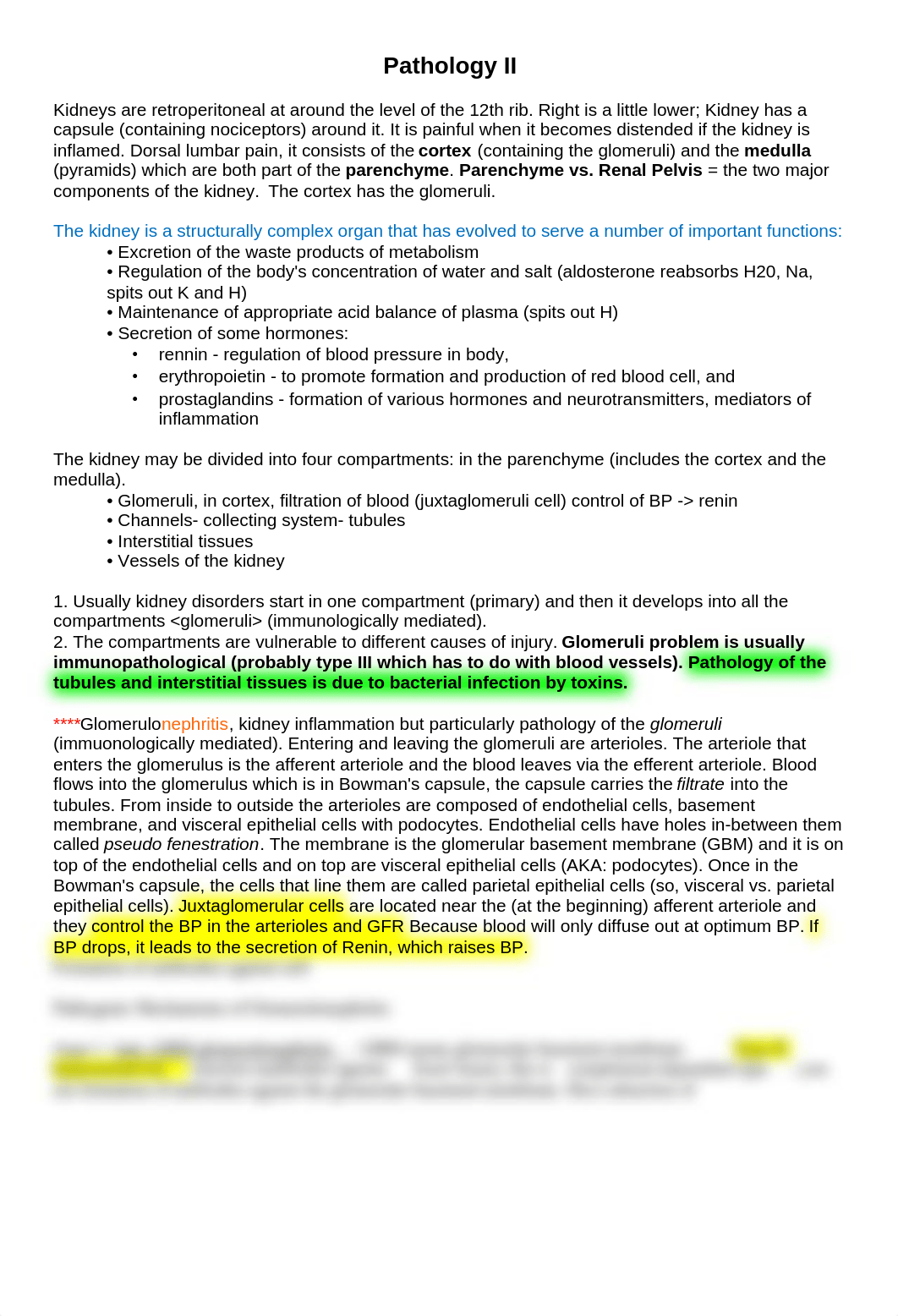 PATH 2542 Lecture Notes - Midterm Exam Review 1_d1ngl0lbkzb_page1