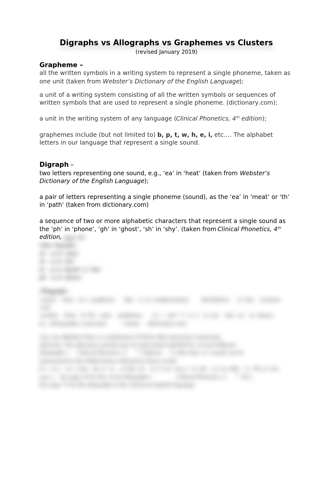 Digraphs vs Allographs vs Graphemes vs Clusters - rev Jan 2019.doc_d1nh5reen3s_page1