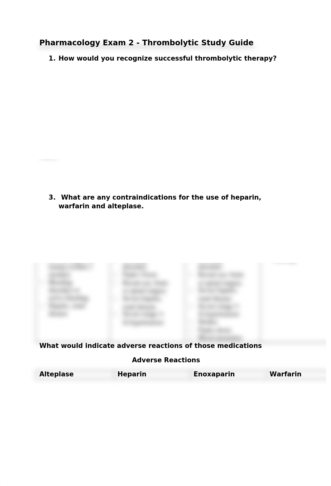 Pharmacology III Thrombolytics Exam 2.docx_d1nle03qnpy_page1