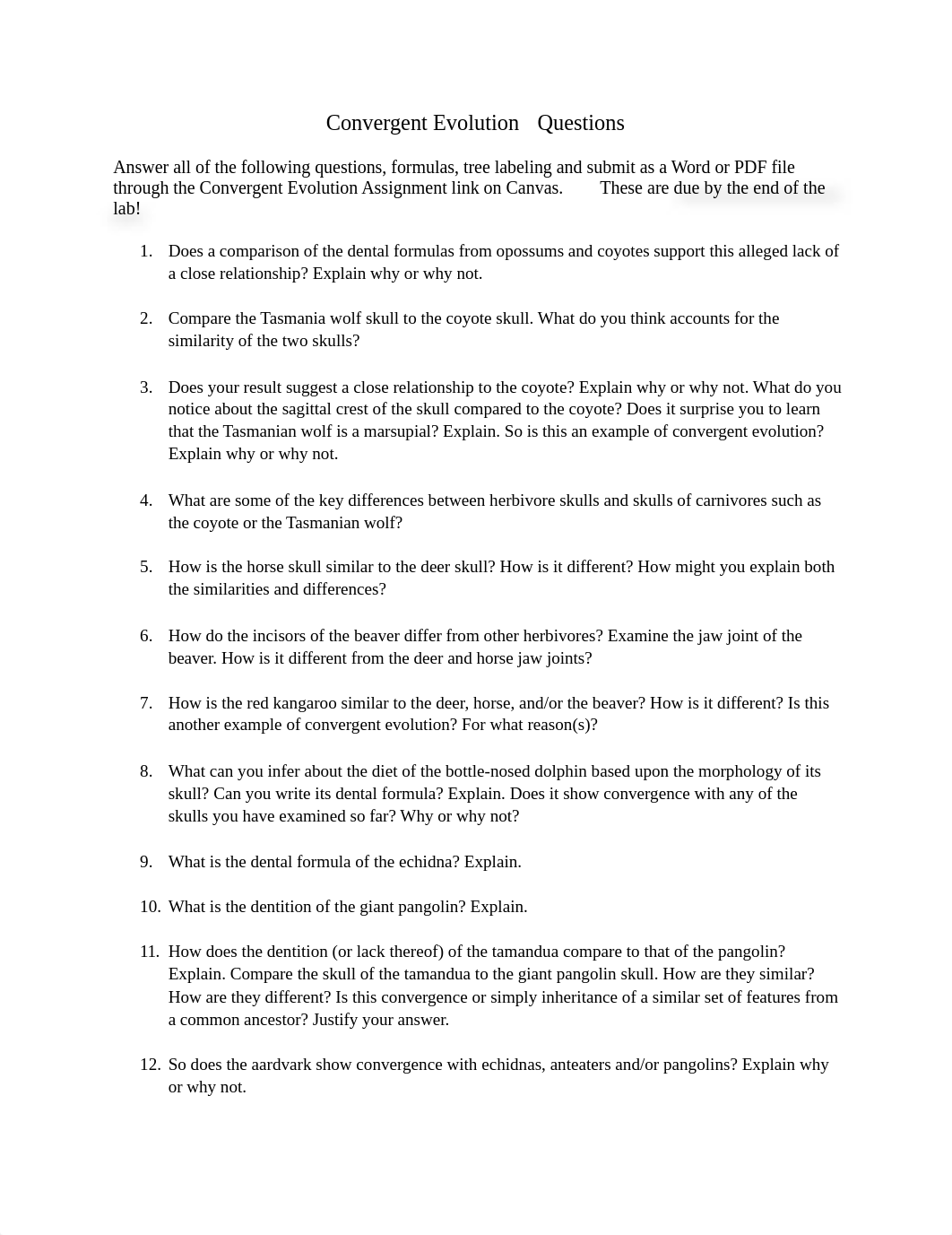 Convergent Evolution Questions for Lab Submission.docx_d1nqbklrqll_page1