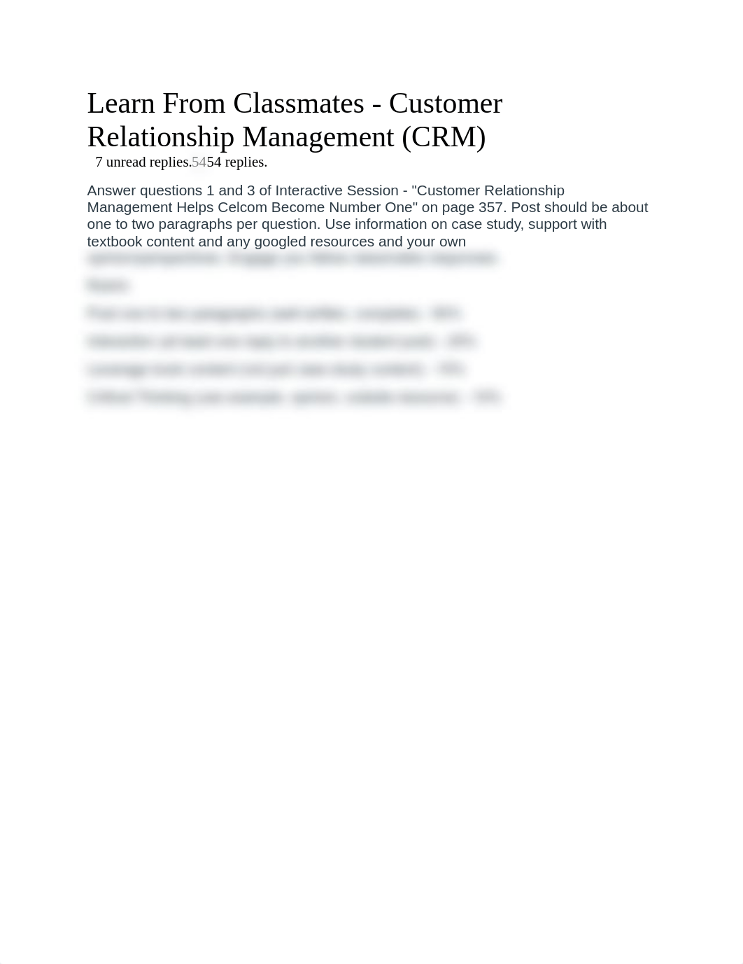 Learn From Classmates - Customer Relationship Management (CRM).pdf_d1nqlxth7nk_page1