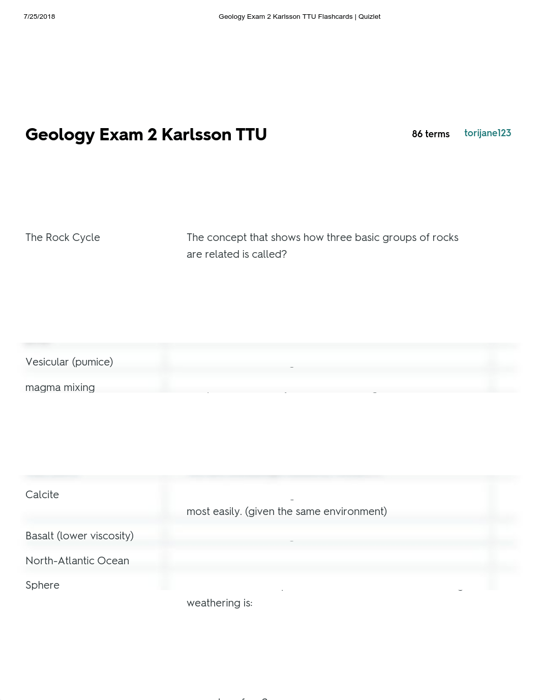 Geology Exam 2 Karlsson TTU Flashcards _ Quizlet.pdf_d1nrde01vw9_page1