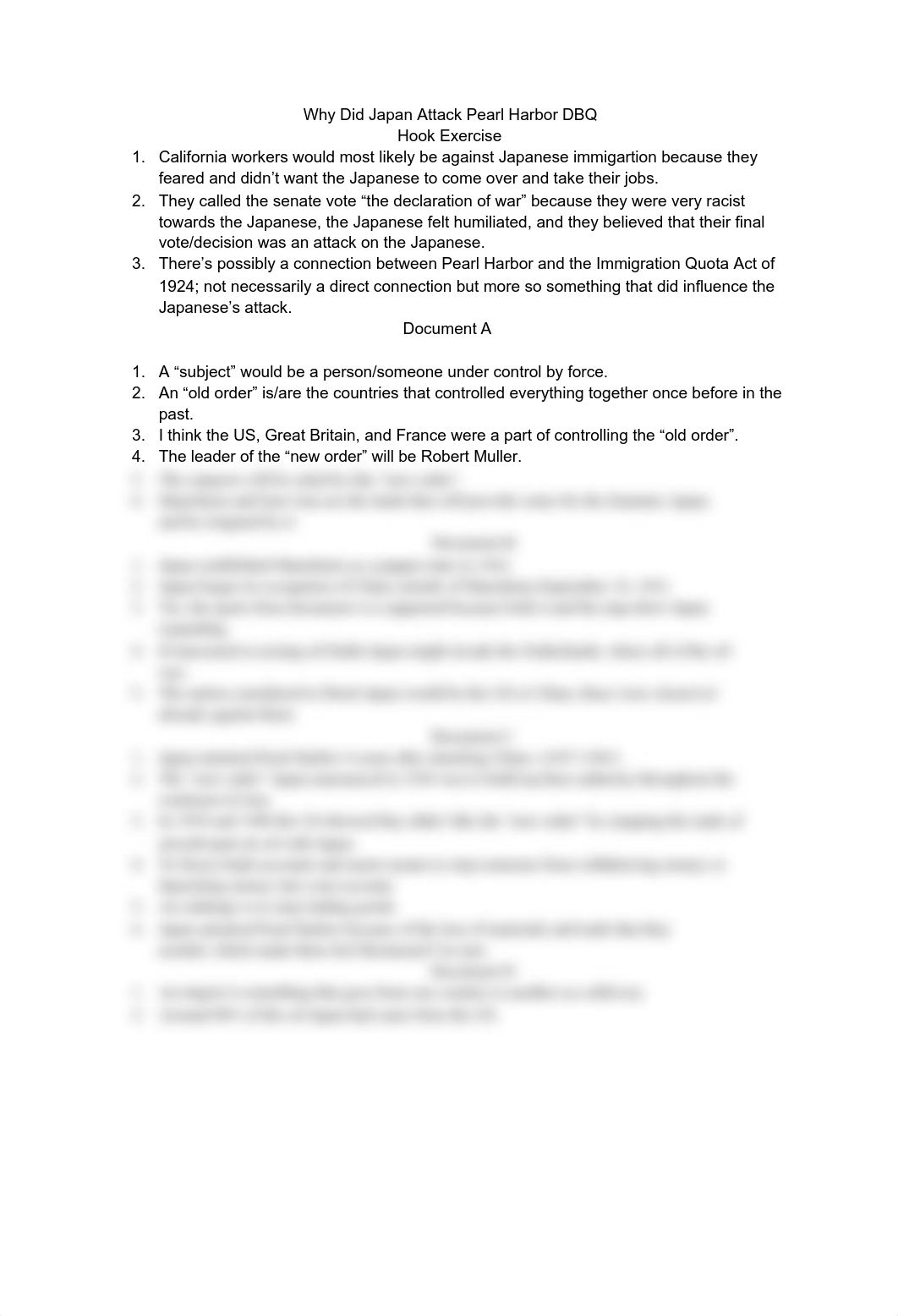 Why Did Japan Attack Pearl Harbor DBQ.pdf_d1o4g8tylmc_page1