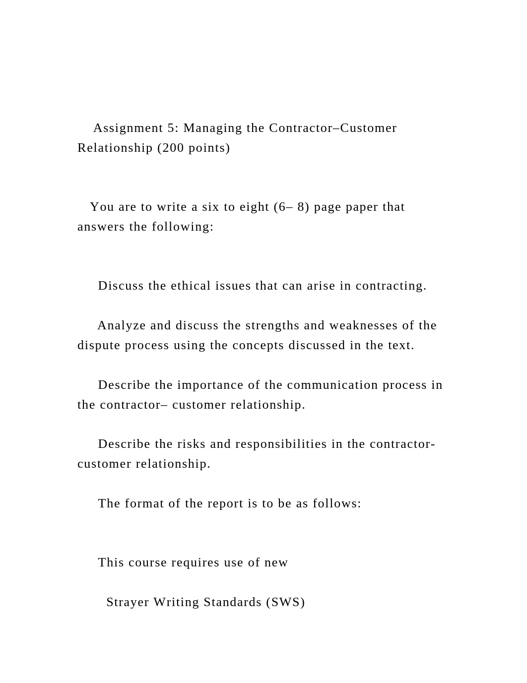 Assignment 5 Managing the Contractor-Customer Relationship (.docx_d1ob2exwad7_page2