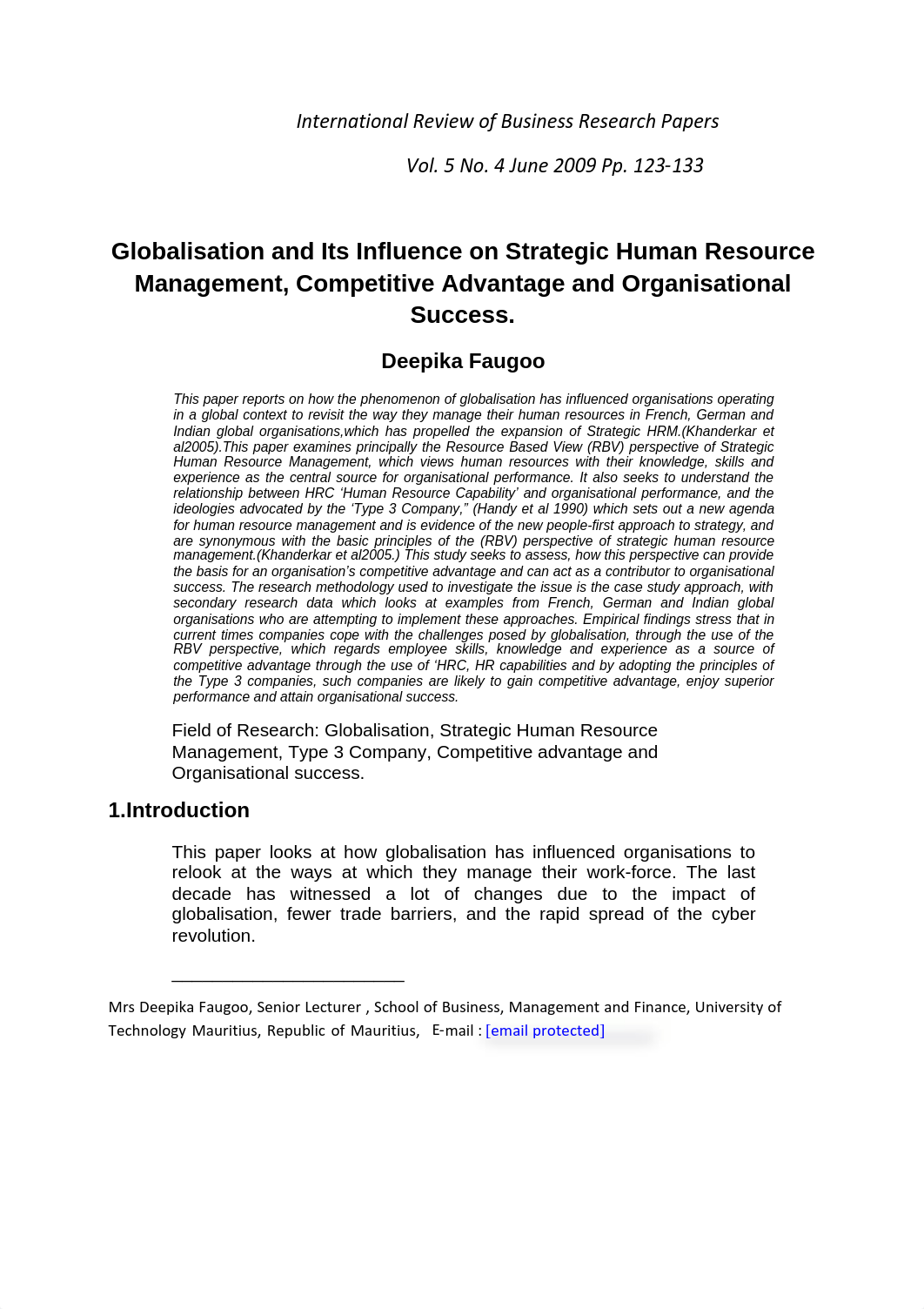 Globalisation and Its Influence on Strategic Human Resource Management_d1odaxy74ml_page1