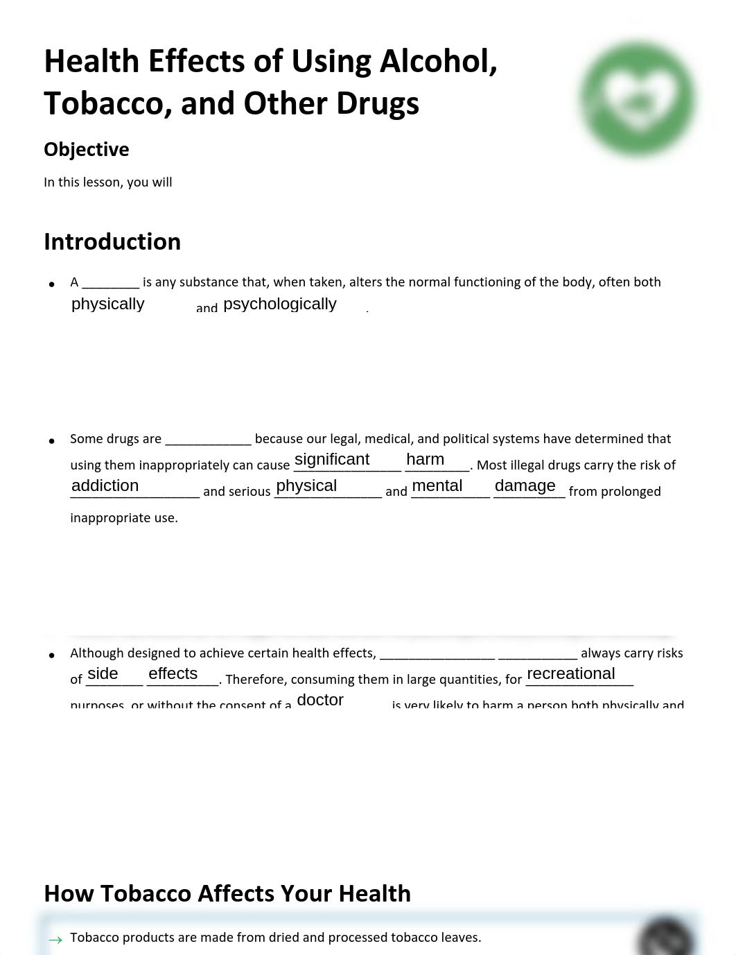 Health Effects of Using Alcohol, Tobacco, and Other Drugs.pdf_d1oiyotl61i_page1