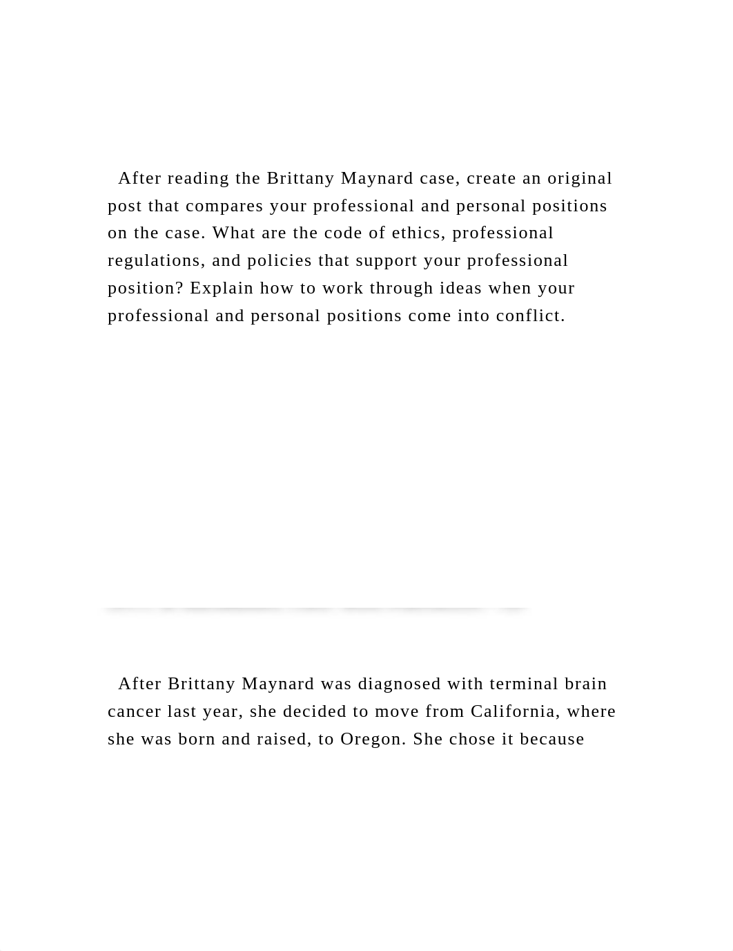 After reading the Brittany Maynard case, create an original pos.docx_d1okvslgvfg_page2