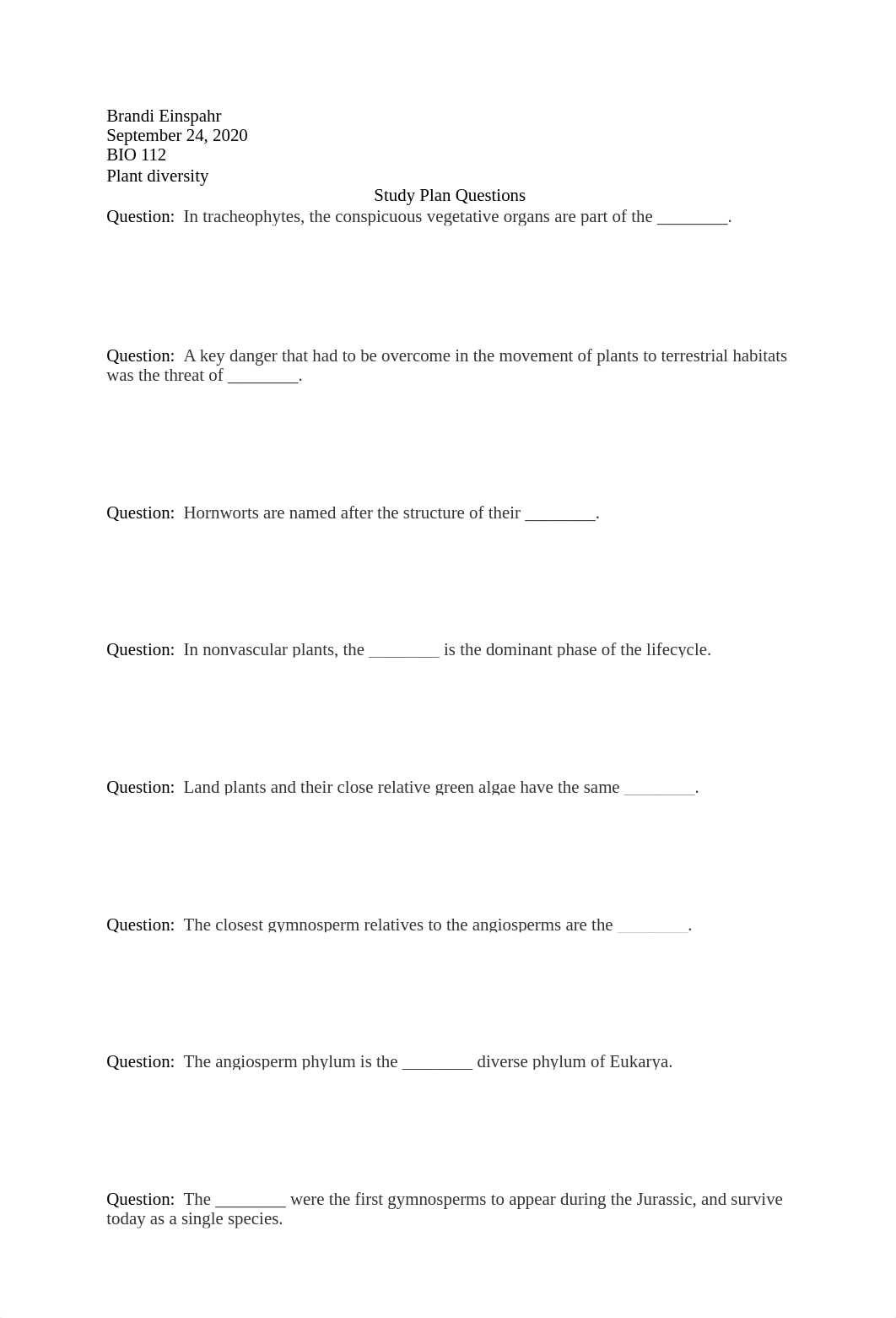 Plant diversity Study plan.docx_d1oqaca9wk0_page1