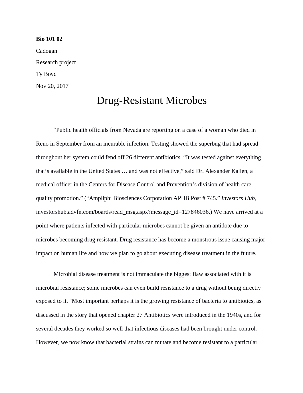 Ty Boyd Drug Resistant Microbes .docx_d1osz4btorr_page1