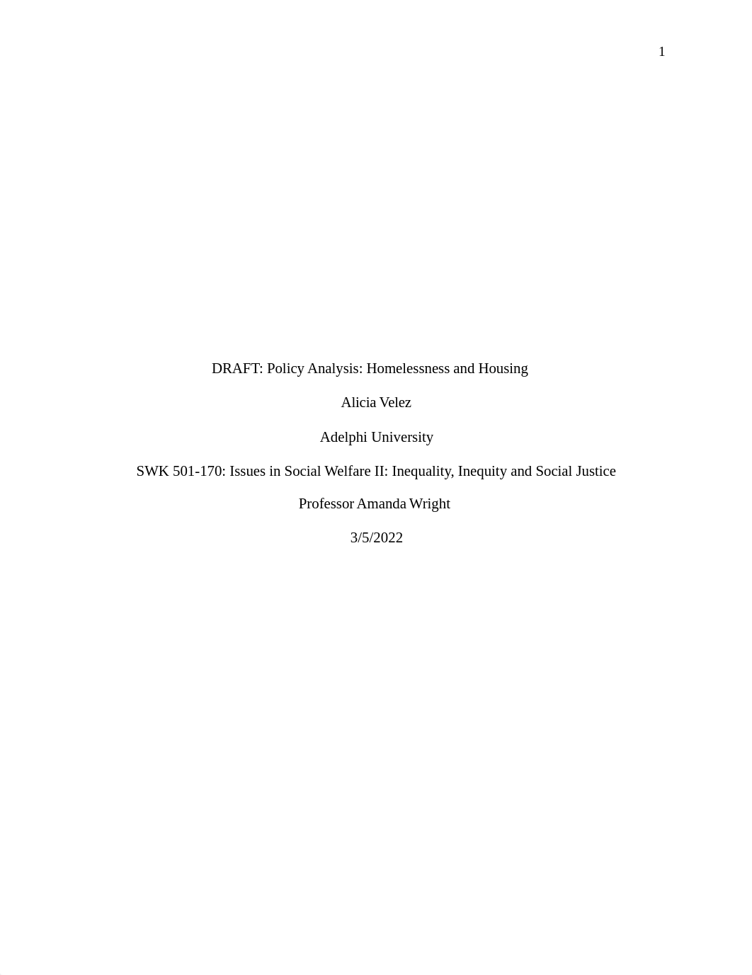 Policy Analysis- Homeless and Housing Insecurity .docx_d1ot6hob6k3_page1