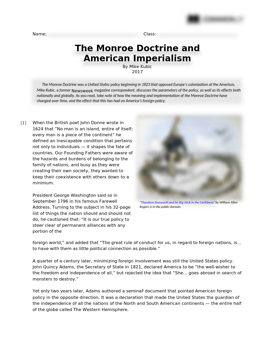 US History commonlit_the-monroe-doctrine-and-american-imperialism_student-1 (1).docx_d1ox4xj14s5_page1