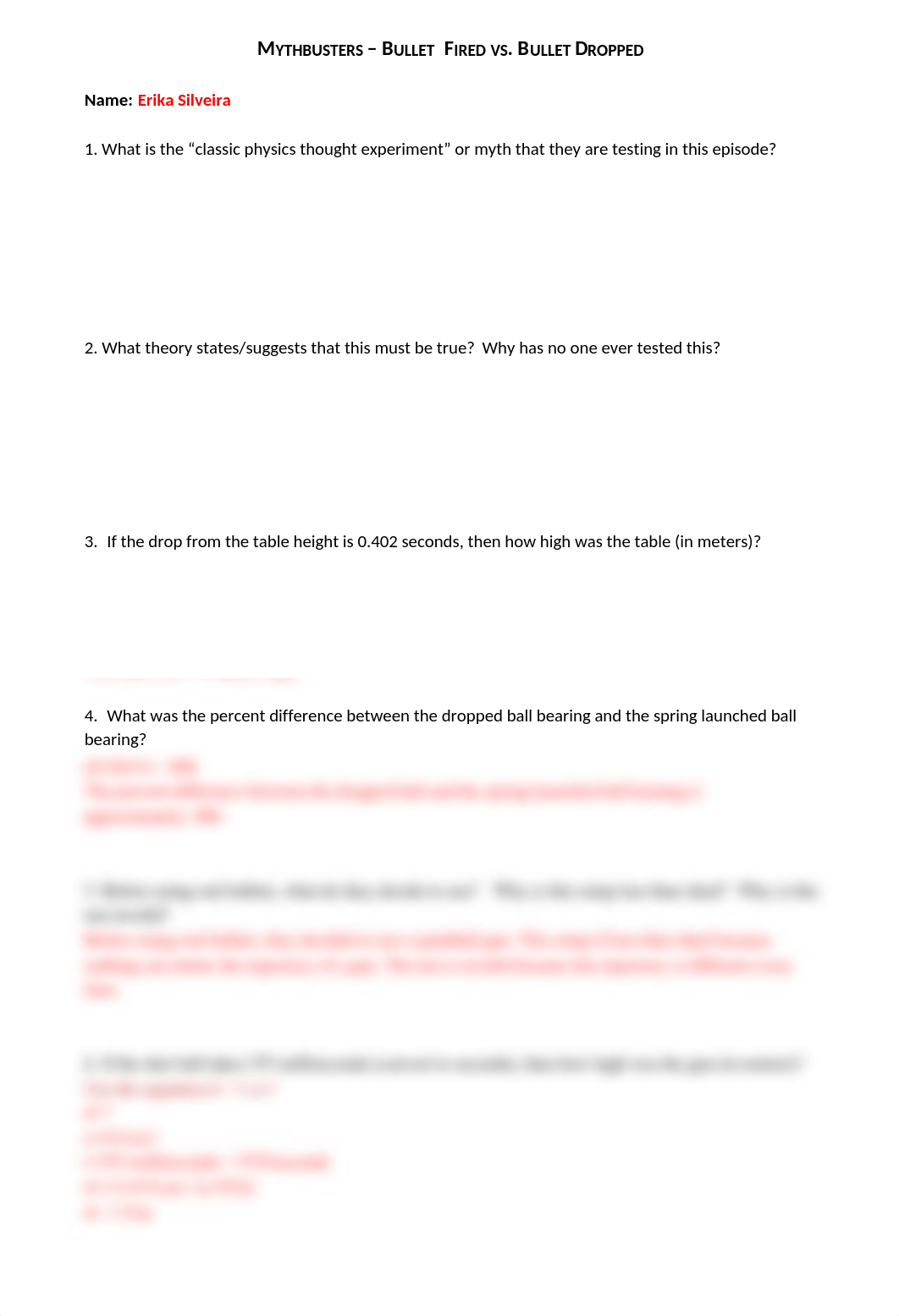 Mythbusters Bullet Drop Questions week 4 .docx_d1ozlnnma8x_page1