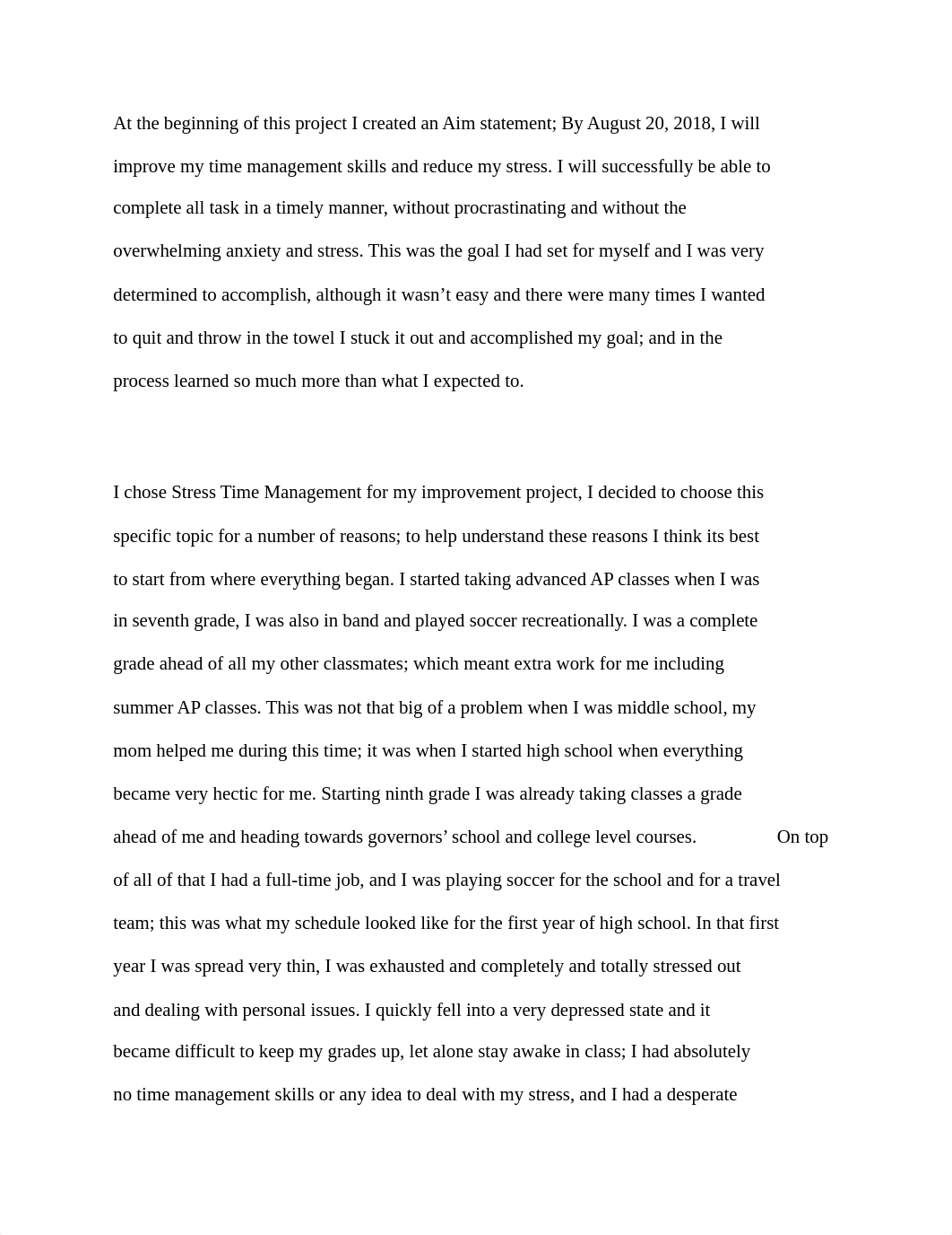 Improvement Project Report
Tia Bass
Quality Improvement & Risk Managem_d1pdsoto0n0_page2