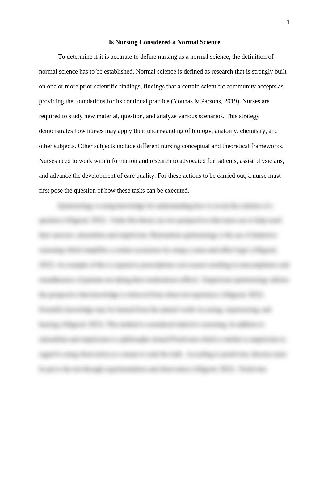 Is Nursing Considered a Normal Science (1).docx_d1pimlvqd33_page1