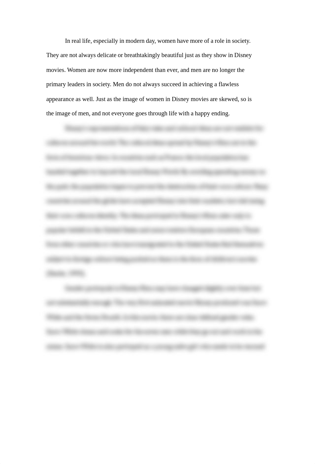 COMM 430 Discussion Essay #5 on Disney, Gender, and Fairy Tales_d1piomlwbe9_page2