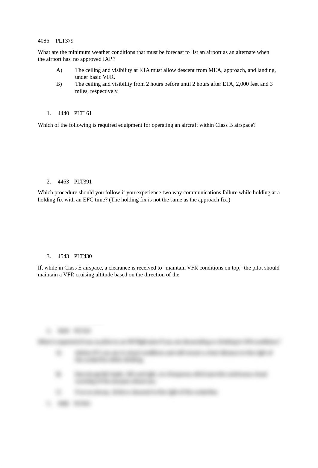 FAR, Airspace and Procedures Practice Exam.docx_d1poyjqfszi_page1