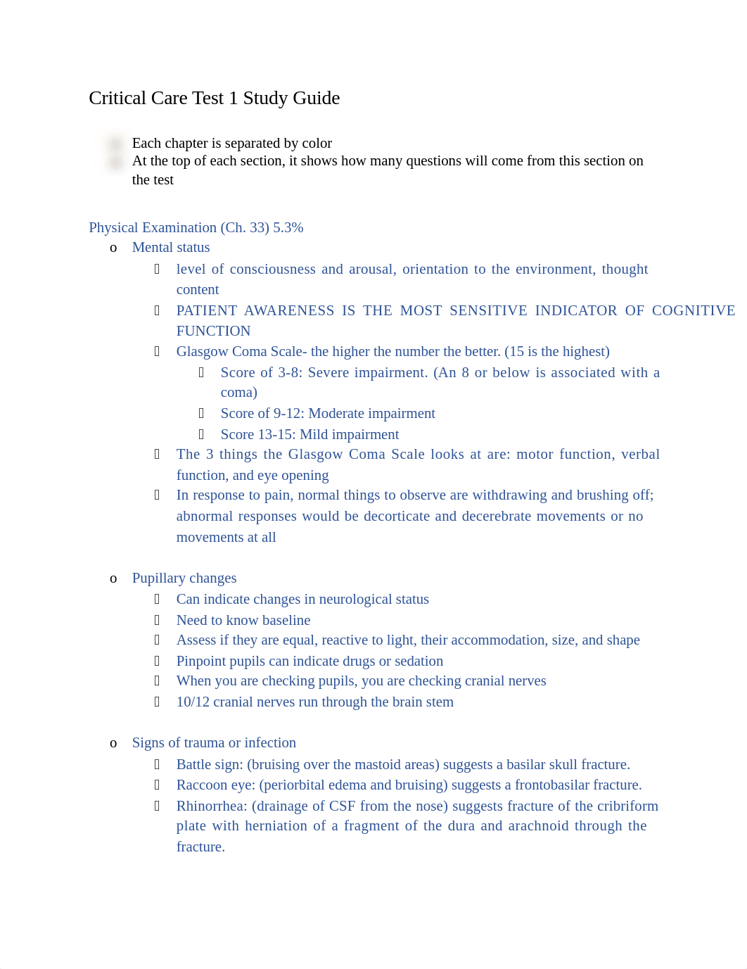 Critical Care Test 1 Study Guide.docx_d1pwgg5dw8s_page1