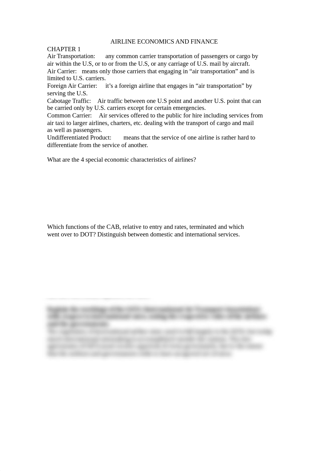 AIRLINE ECONOMICS AND FINANCE quiz 1_d1q12m1zi5b_page1