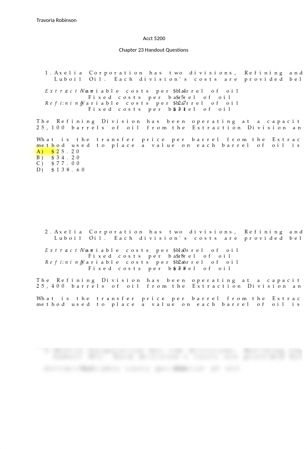 Acct 5200 Chapter 23 Handout Questions Bilbeisi.docx_d1q45ca2ys0_page1