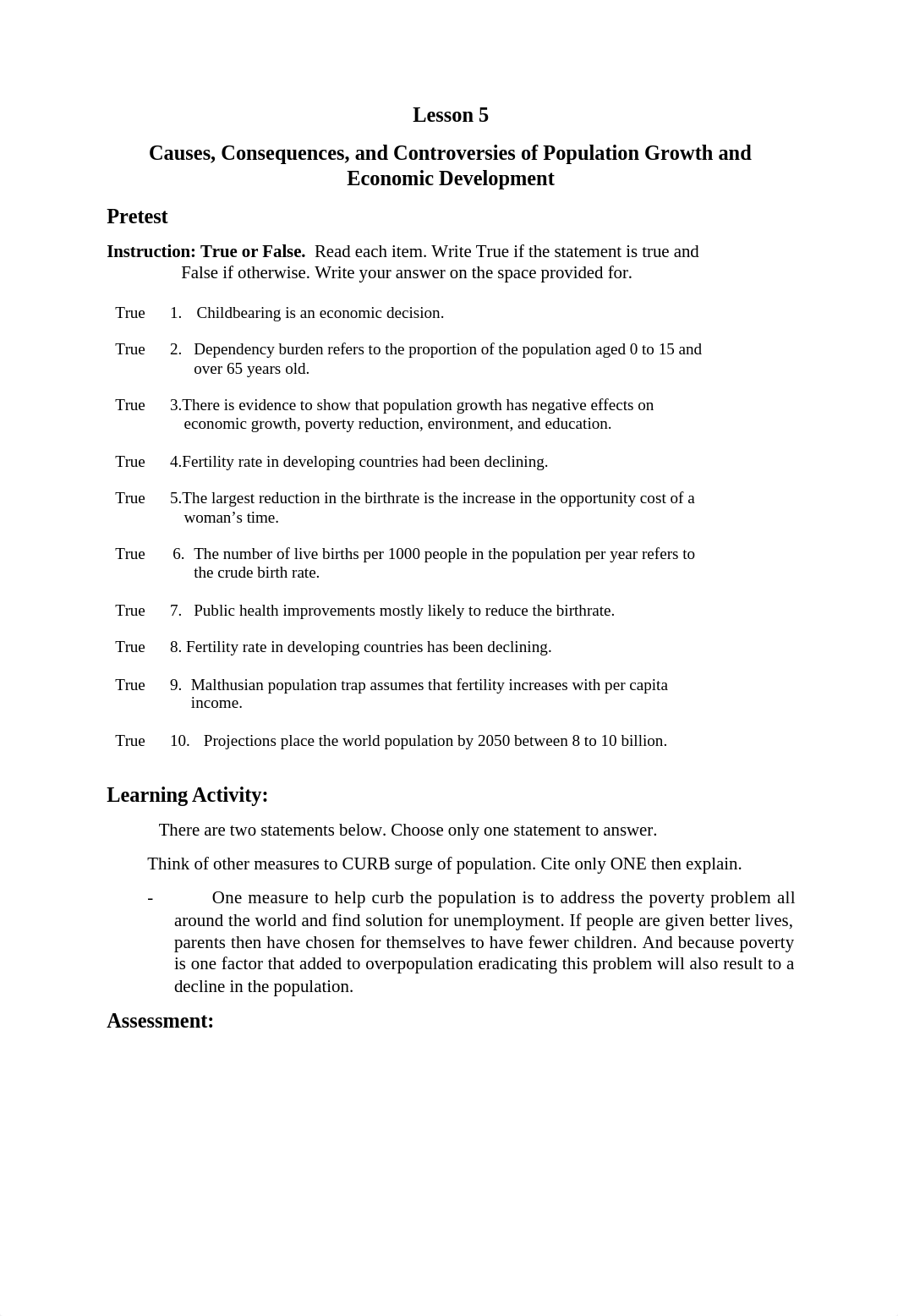 Causes Consequences and Controversies of Population Growth and Economic Development.docx_d1q9ula681r_page1