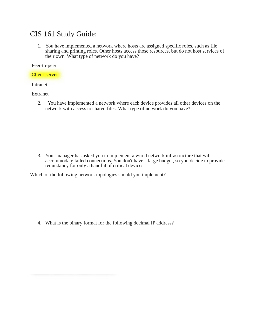 CIS 161 Study Guide-2.pdf_d1qdakw1xlh_page1