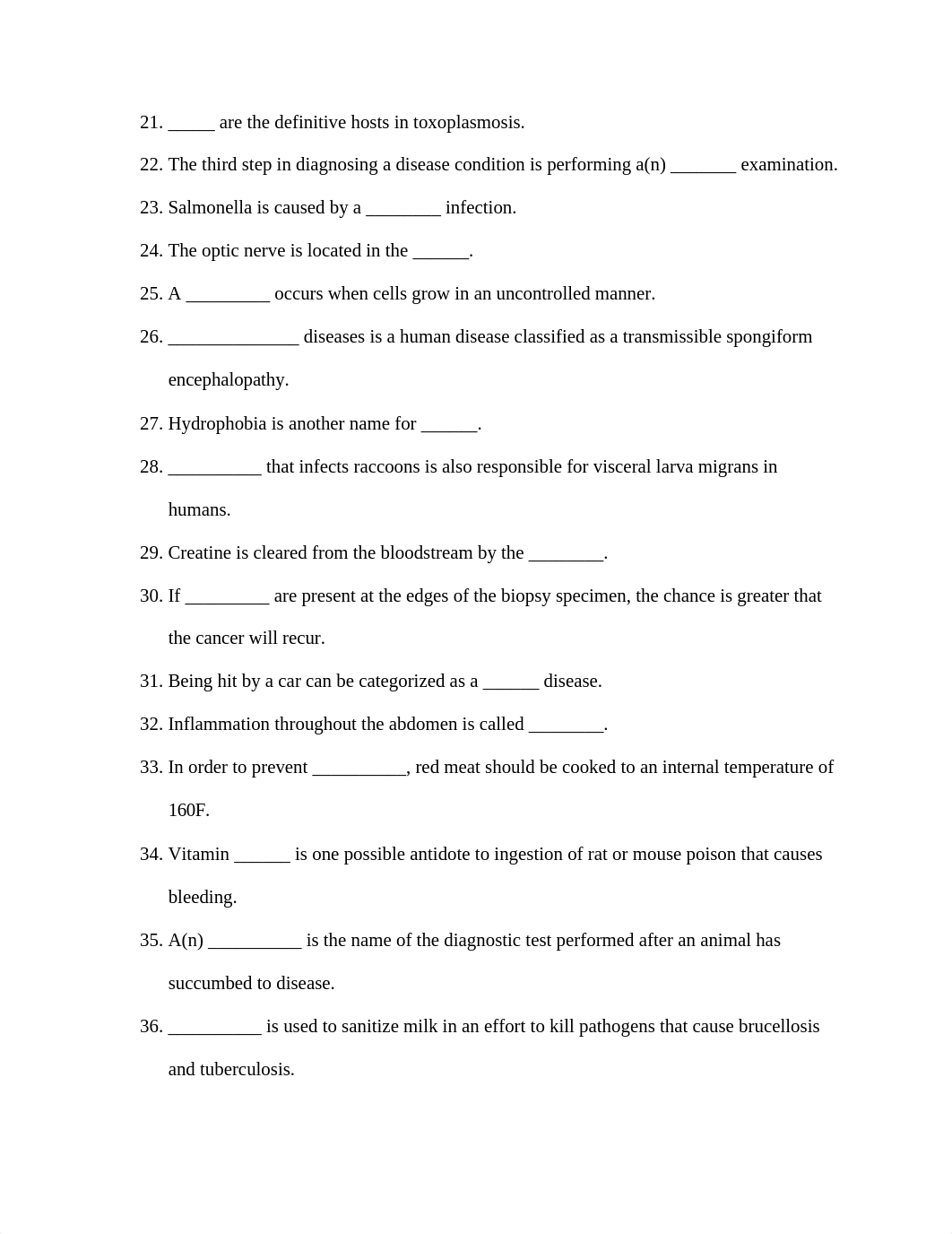 Intro to Vet Science Final Review Blank.docx_d1qh5b0q3cz_page2