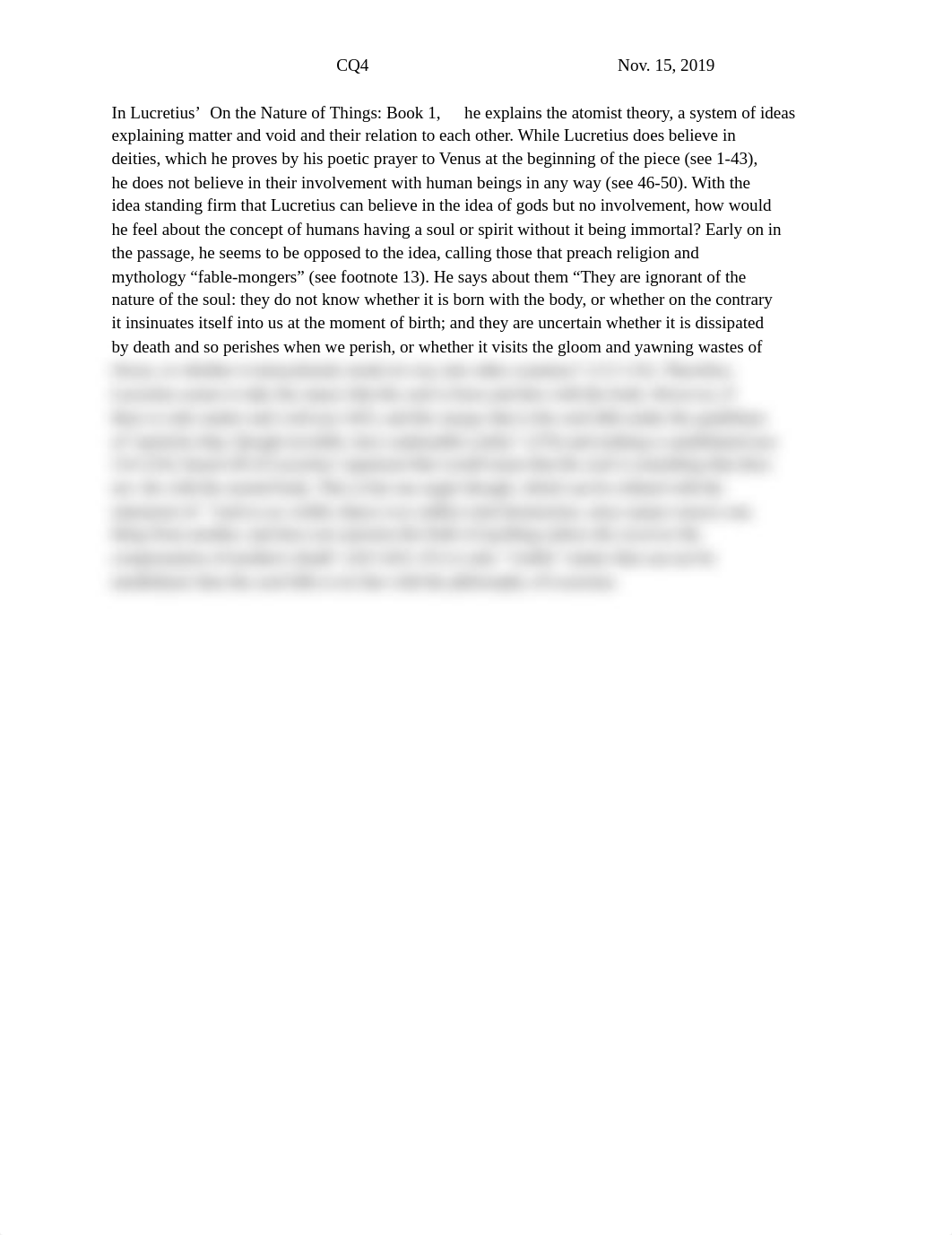 4- Lucretius Nature of things - Critical Question .pdf_d1qoi8vwmqk_page1