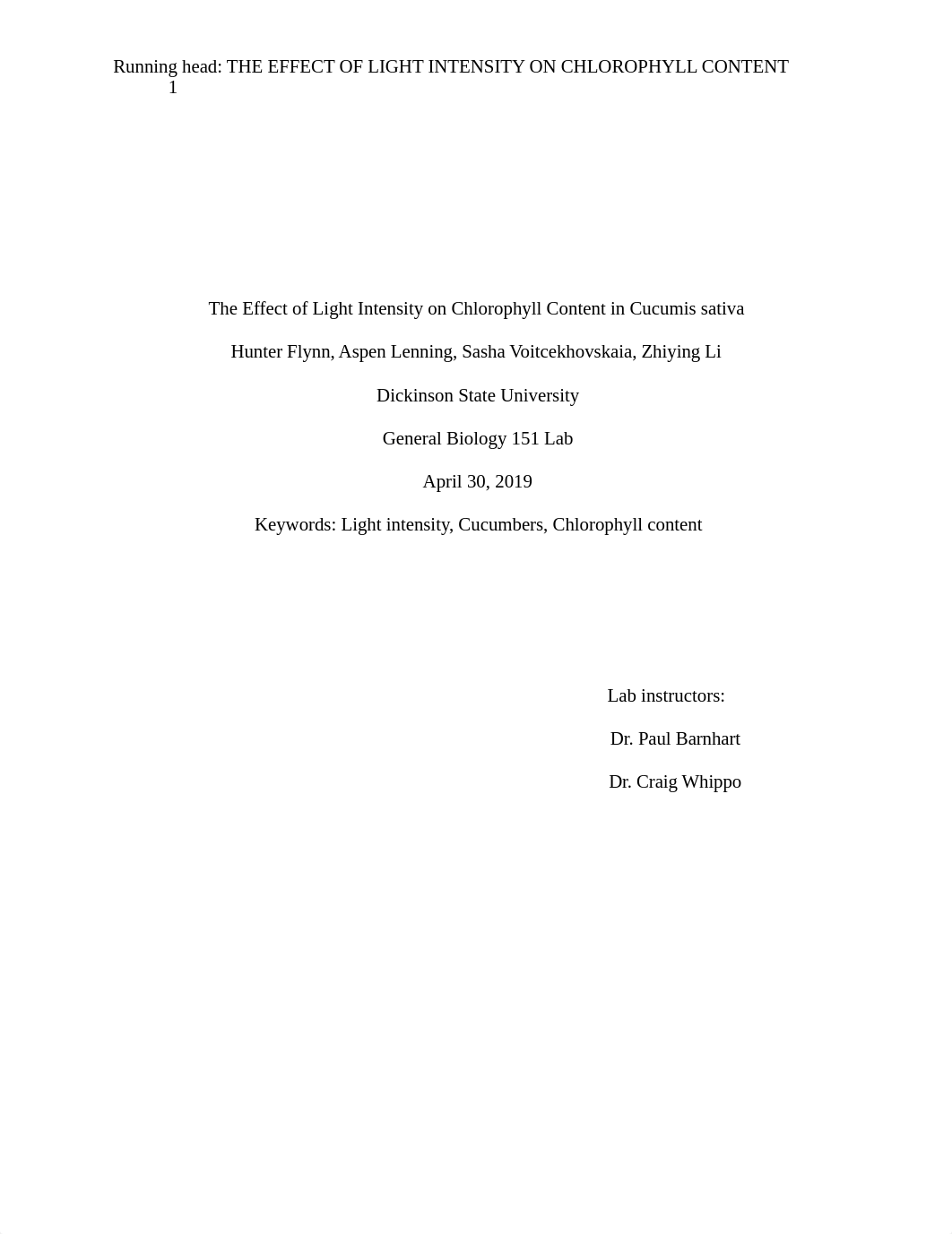 The Effect of Light Intensity on Chlorophyll Content in Cucumber Plants.docx_d1quo5l1880_page1