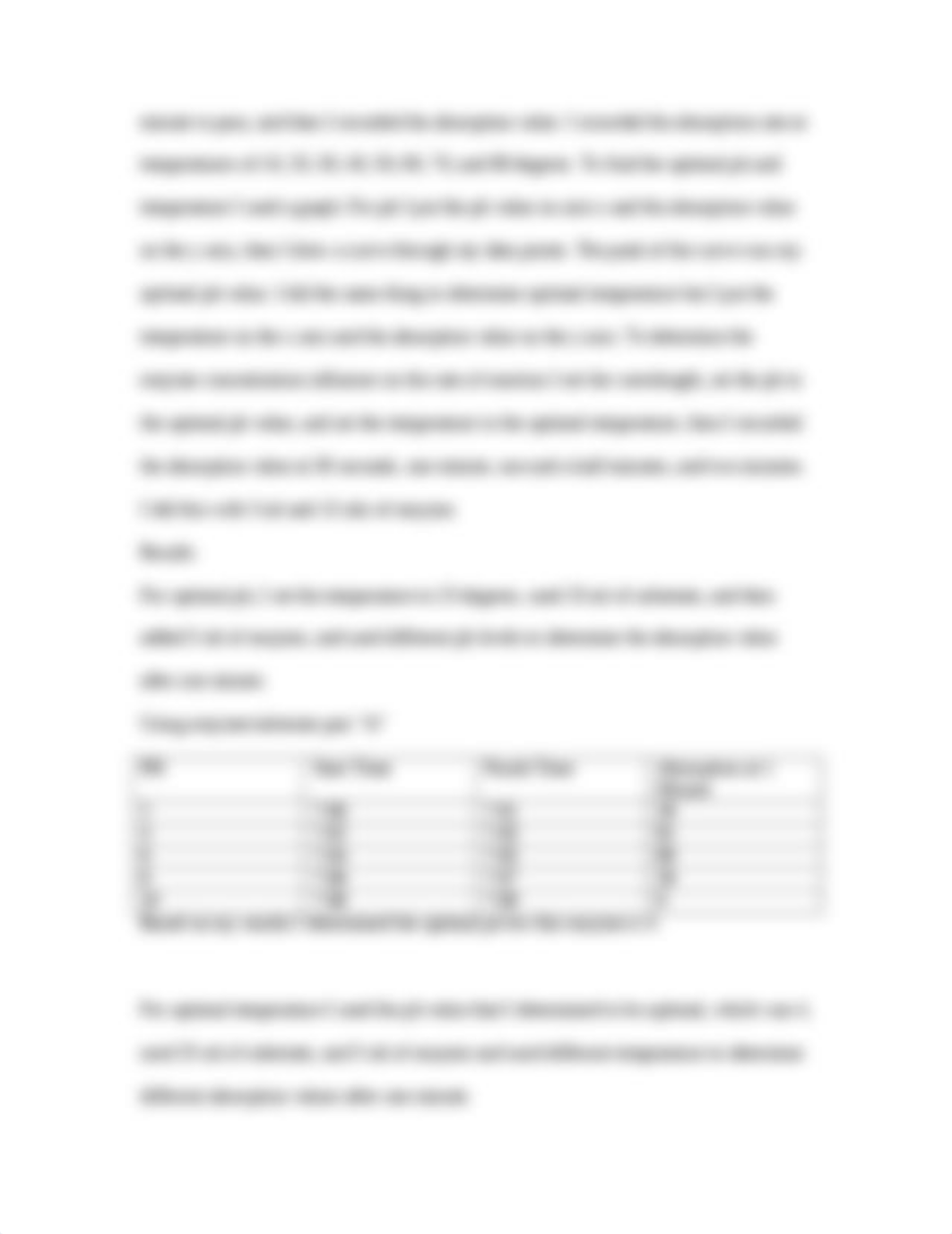 Biology I Enzymes Exposed to PH and Temperature Conditions Lab Report_d1qv4ldqpip_page3