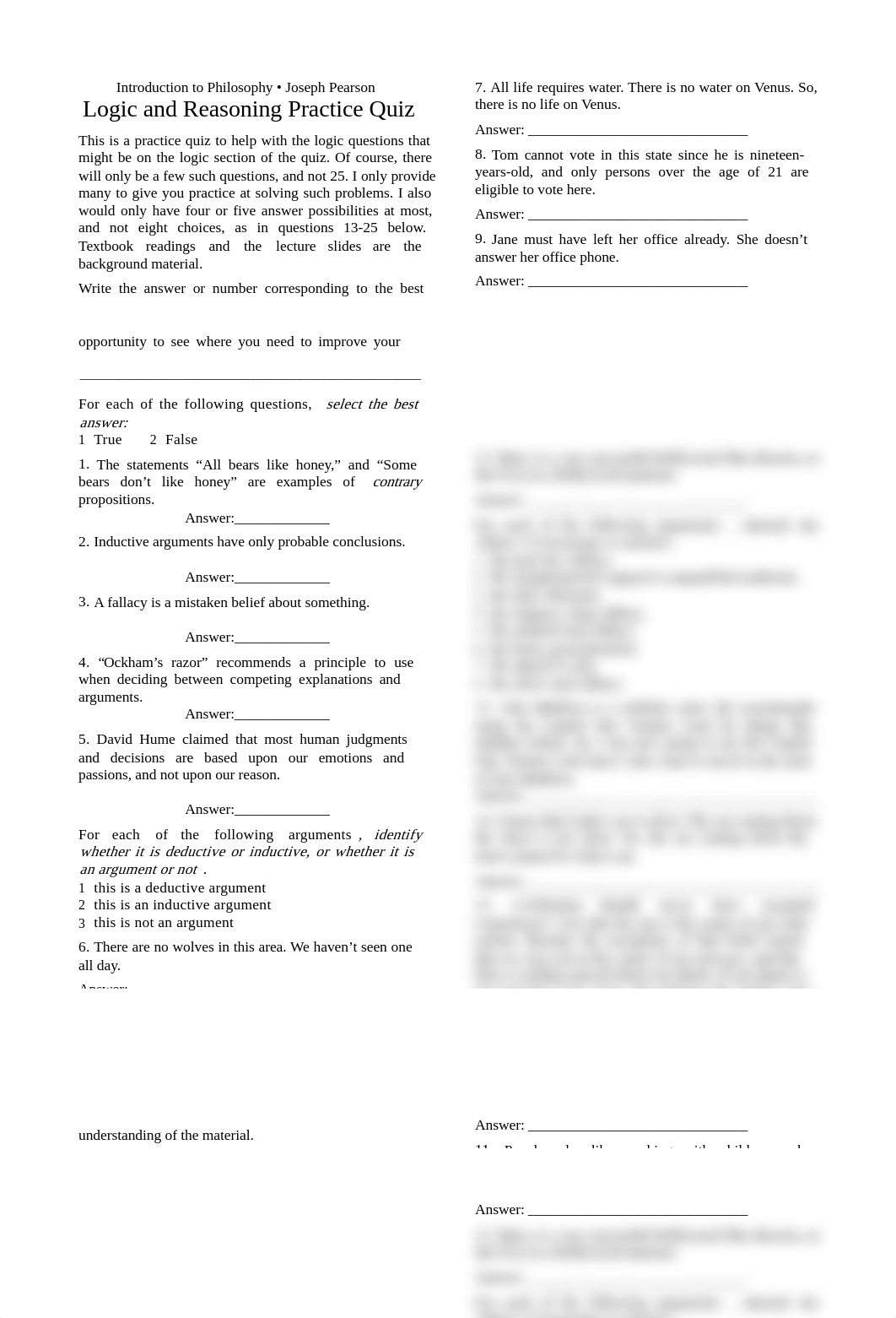 PHIL 101 Logic & Reasoning Practice Quiz.pdf_d1qxcp4vsjr_page1