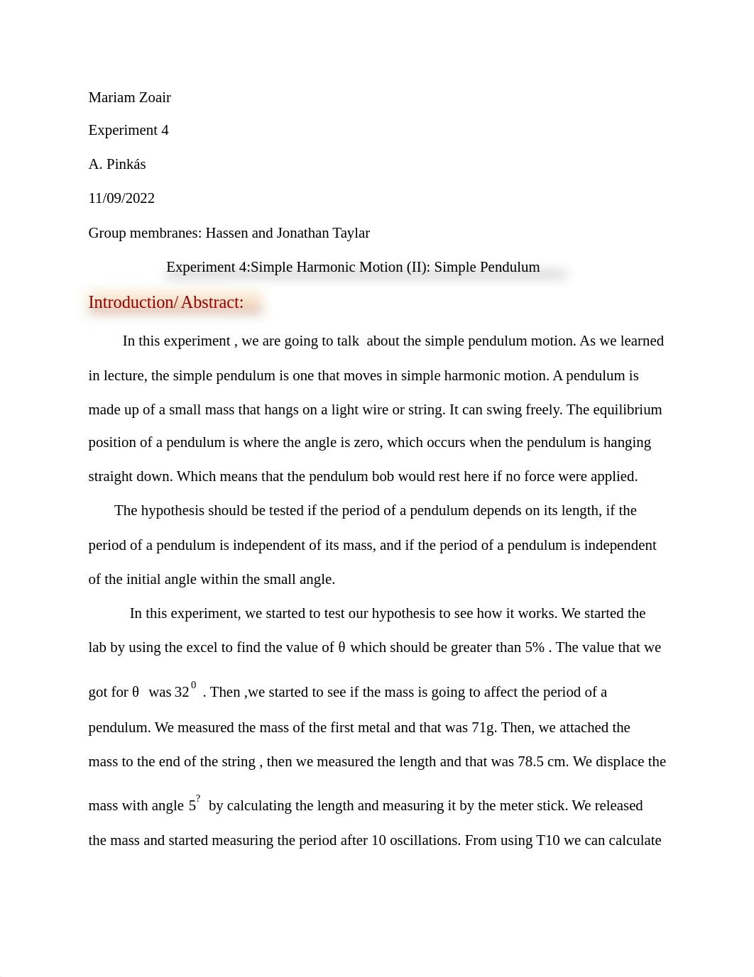 Experiment 4_ Simple Harmonic Motion (II)_ Simple Pendulum.pdf_d1r2ccwnl30_page1