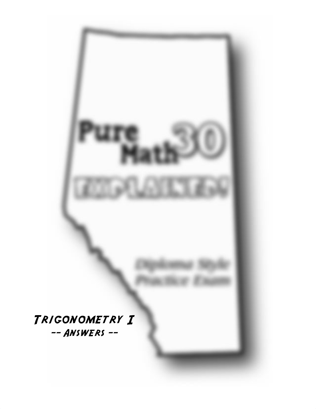 Principles of Math 12  - Trigonometry I Practice Exam ANSWERS_d1r8dztuc7f_page1