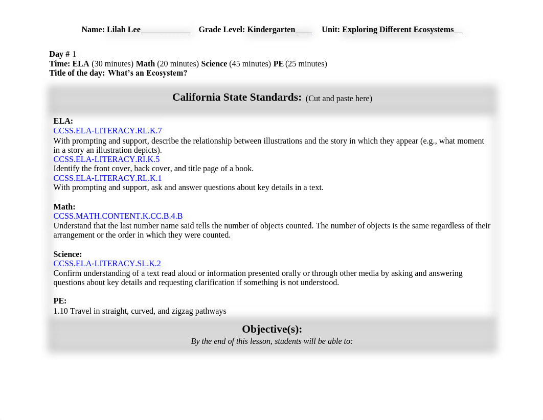 Lilah Lee - EDU 6011 Integrated Thematic Unit Plan.pdf_d1s05kyield_page1