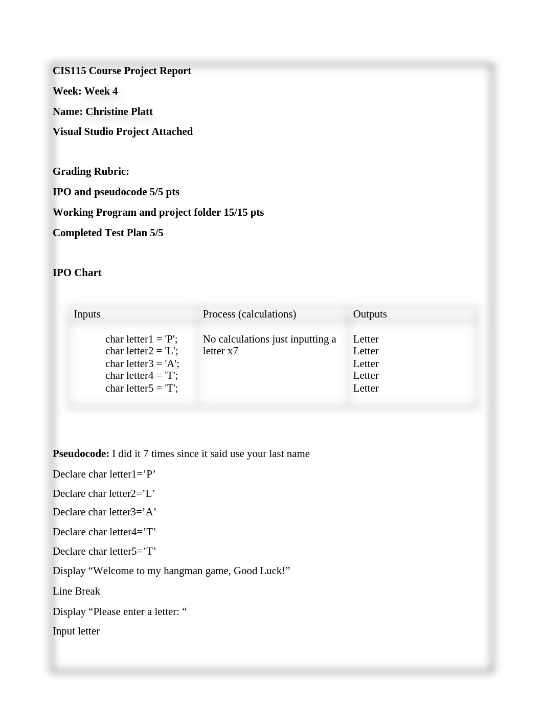 CIS115 - Week 4 - Course project - Christine Platt.docx_d1s1cexqg68_page1